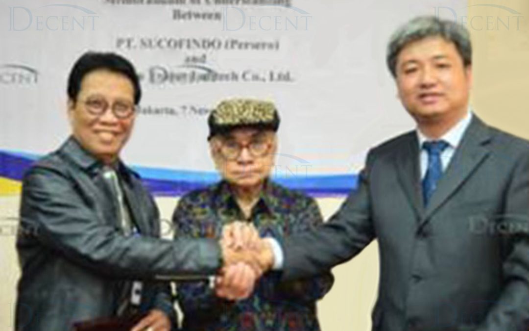 Signed MOU With SUCOFINDO In Indonesia