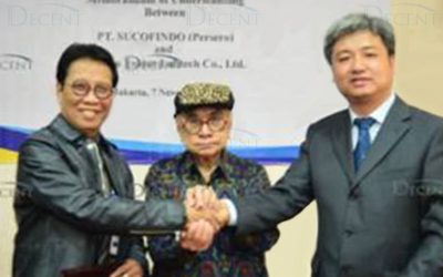 Signed MOU With SUCOFINDO In Indonesia