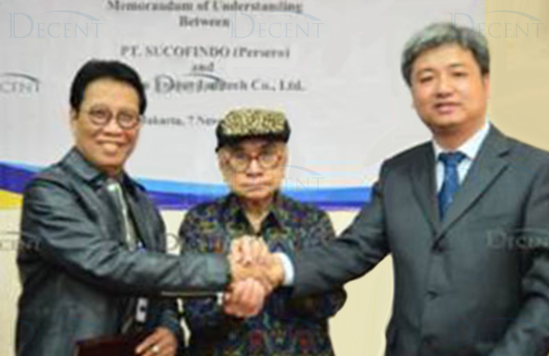 Signed MOU With SUCOFINDO In Indonesia Signed MOU With SUCOFINDO In Indonesia