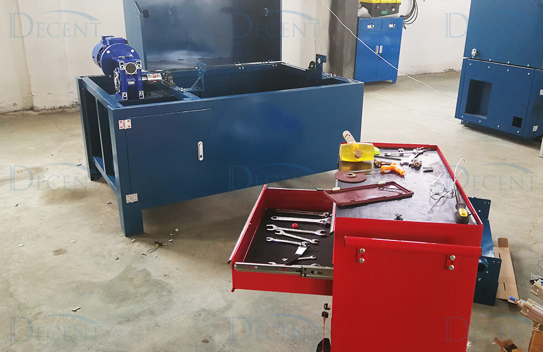 Crucible Tumbler for Containerized Lab of Egypt Project