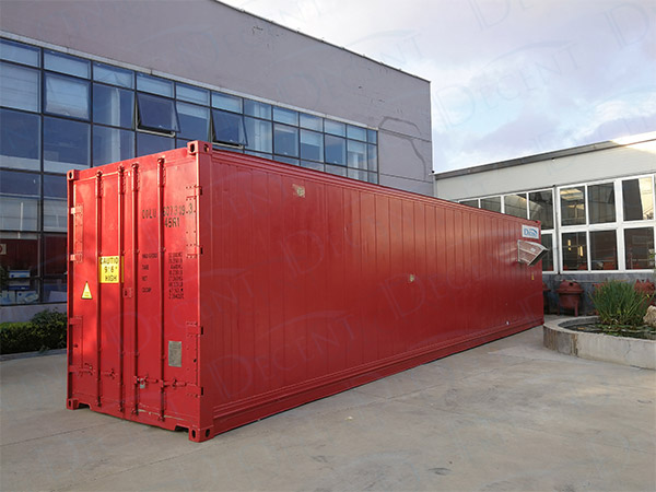 Extreme Cold-resistant Container Laboratory for Canada Client back view