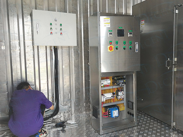 Extreme Cold-resistant Container Laboratory under construction
