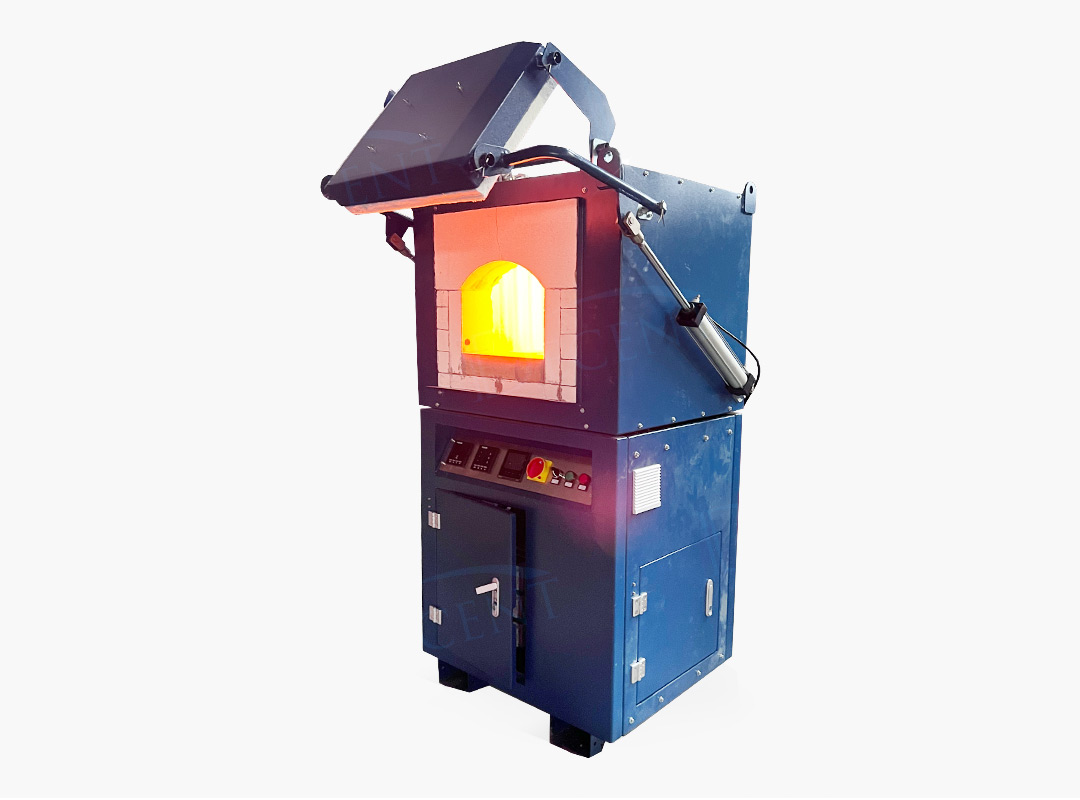 Decent cupellation furnace